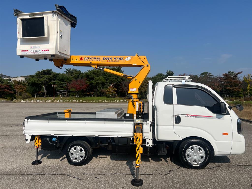 기아 고소작업차 동해기계항공 봉고3 1톤 1