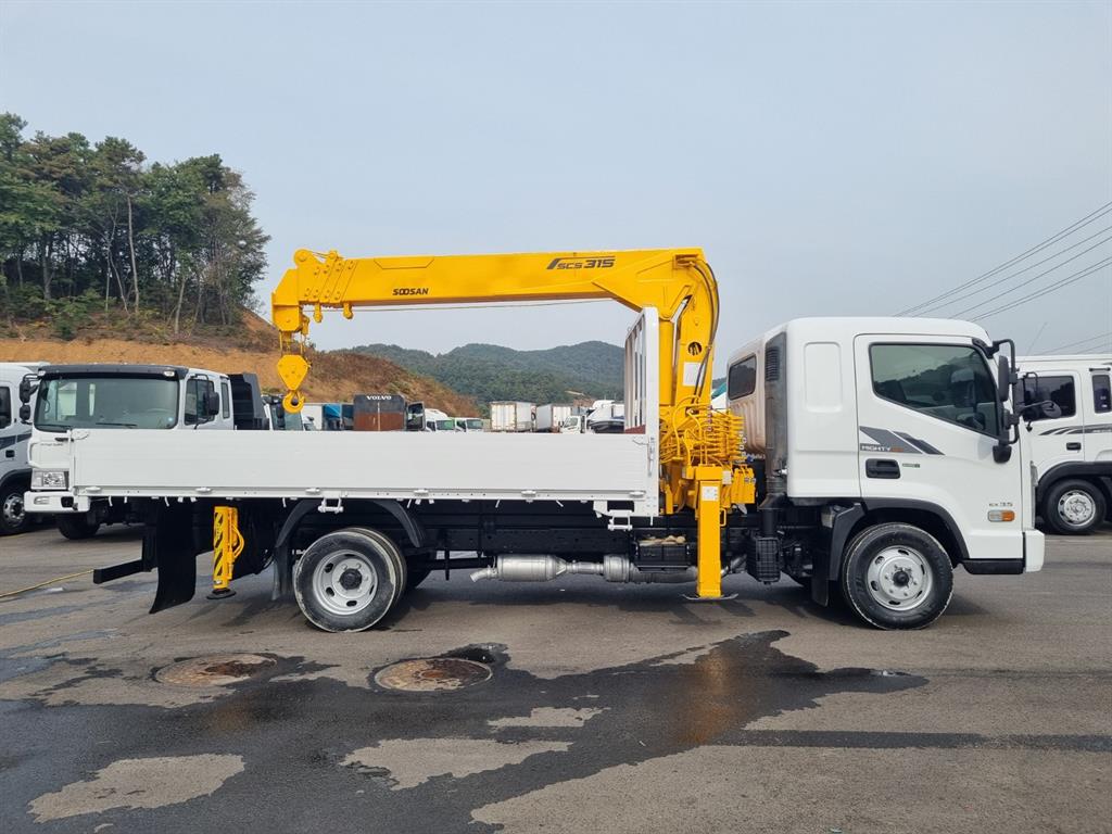 현대 카고크레인 없음(순정) 올뉴마이티 3.5톤 8