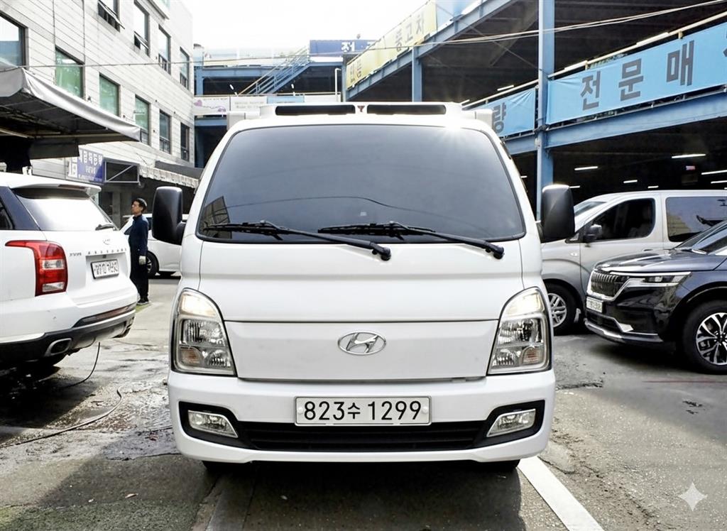 현대 포터2 1톤 냉동탑