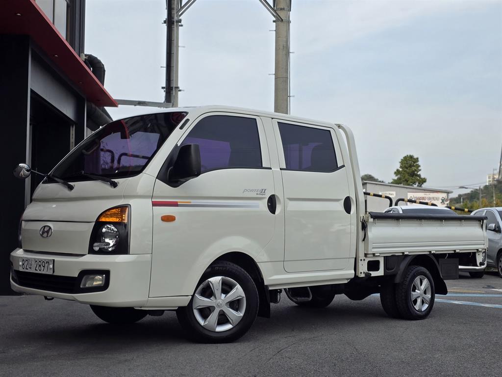 현대 포터2 1톤 카고 더블캡