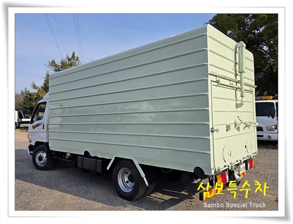 현대 왕겨(톱밥)차 3.5톤 단바리 수동 5