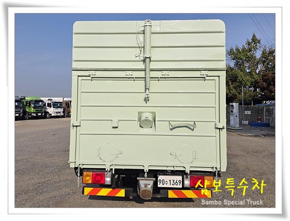 현대 왕겨(톱밥)차 3.5톤 단바리 수동 4