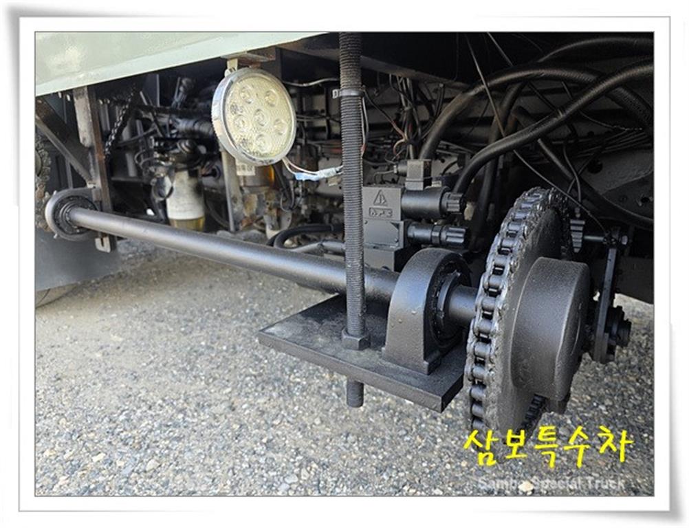 현대 왕겨(톱밥)차 3.5톤 단바리 수동 10