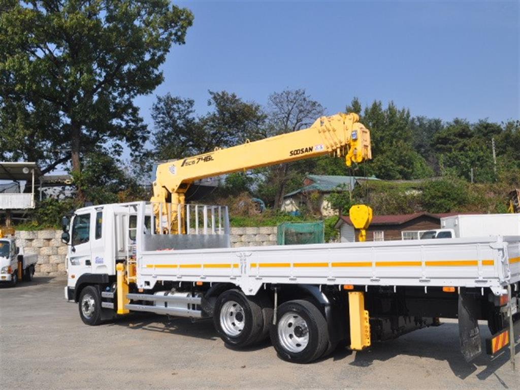 현대 카고크레인 국도특장 메가트럭 7.5톤 4