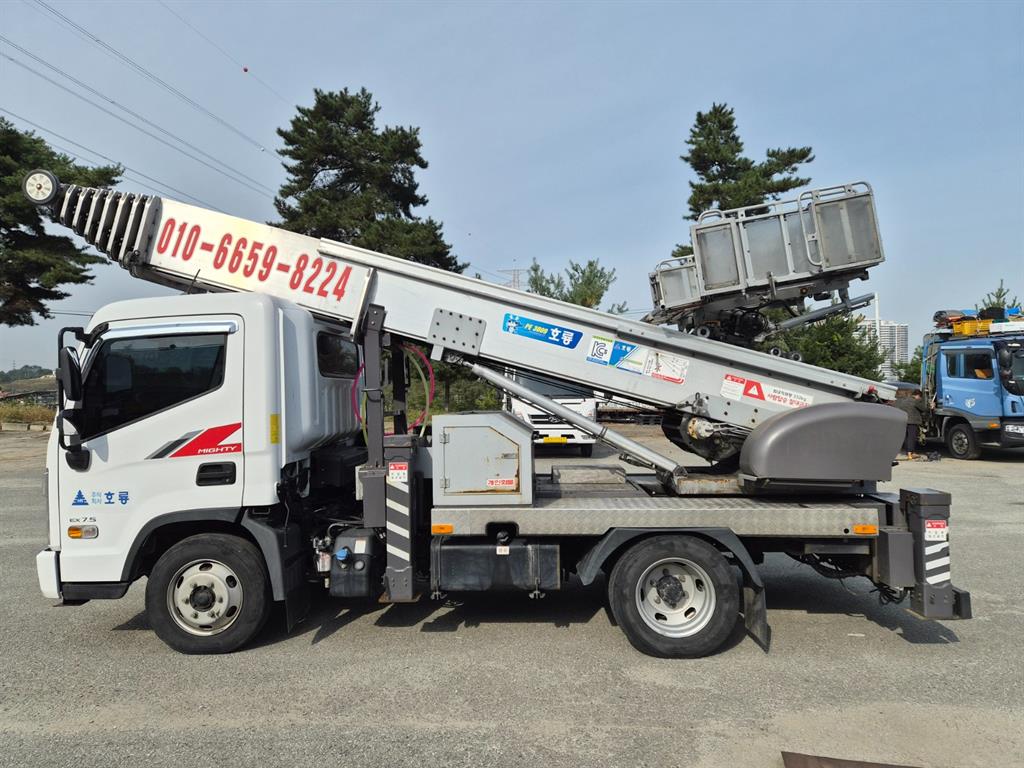 현대 사다리차 호룡 올뉴마이티 2.5톤 7