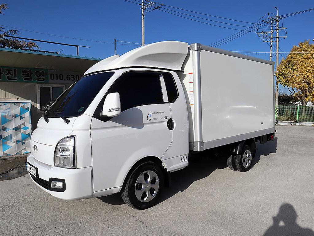 현대 포터2 1톤 냉동탑 LPG 1