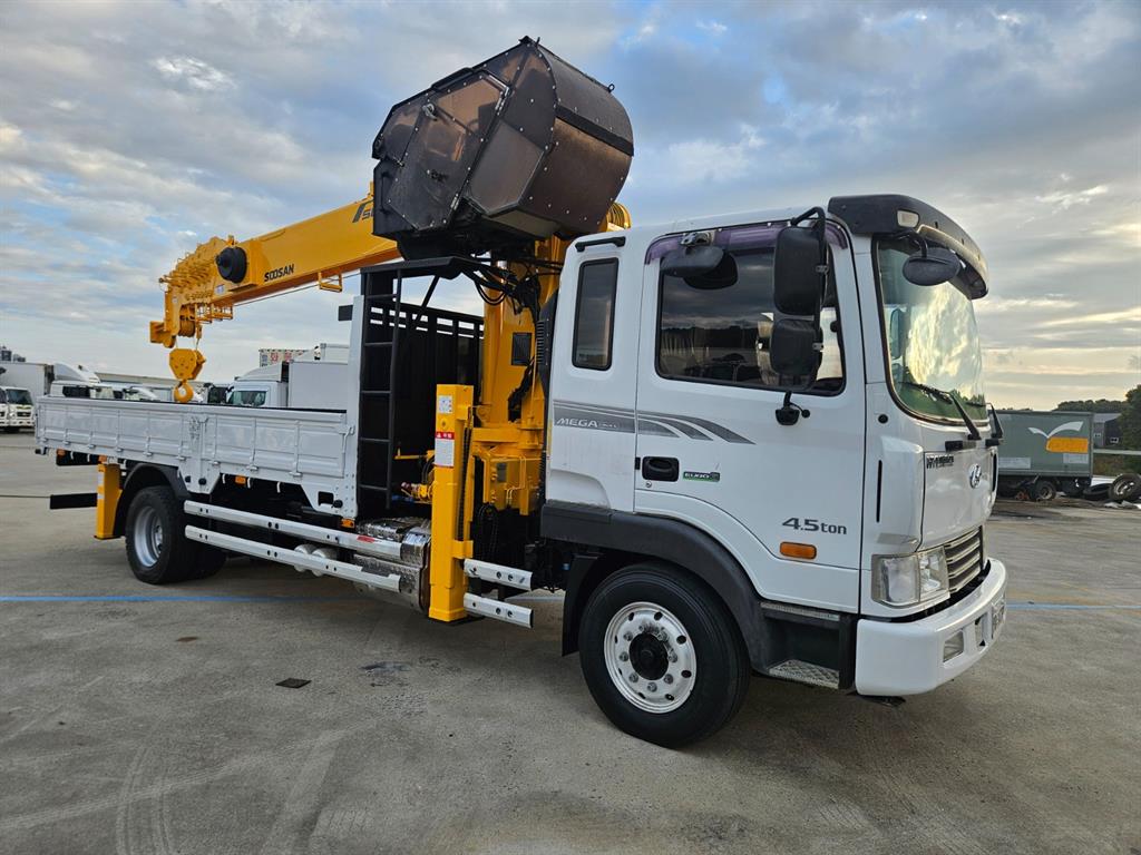 현대 카고크레인 없음(순정) 메가트럭 4.5톤 0