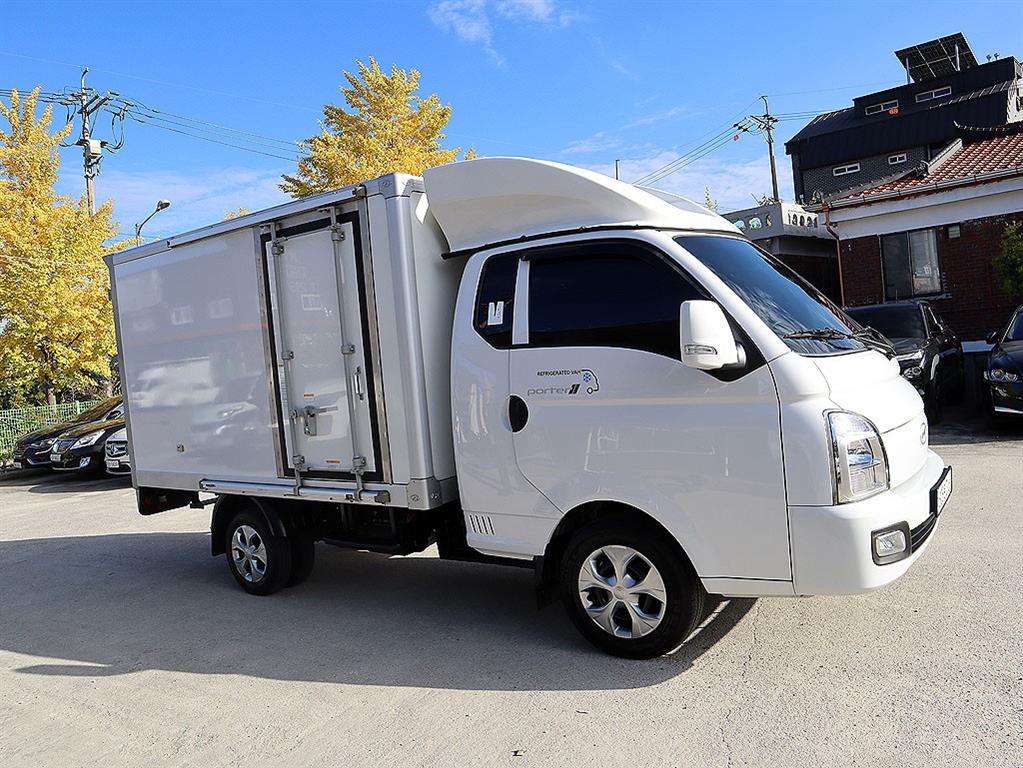 현대 포터2 1톤 냉동탑 LPG 18