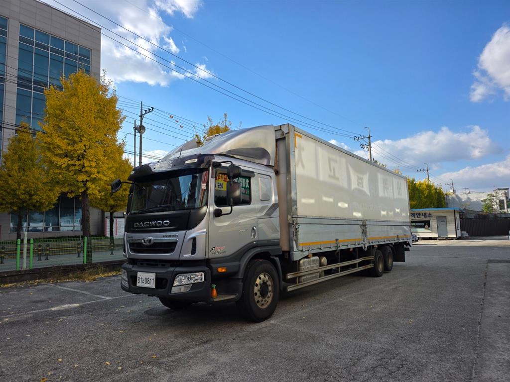 타타대우 프리마 냉장윙 8.5톤 수동