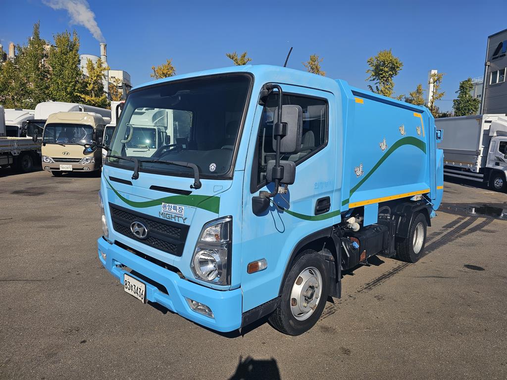 현대 압축진개 올뉴마이티 3.5톤 1