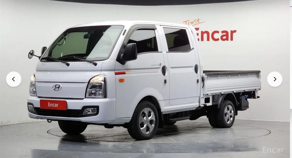 현대 포터2 1톤 카고 더블캡