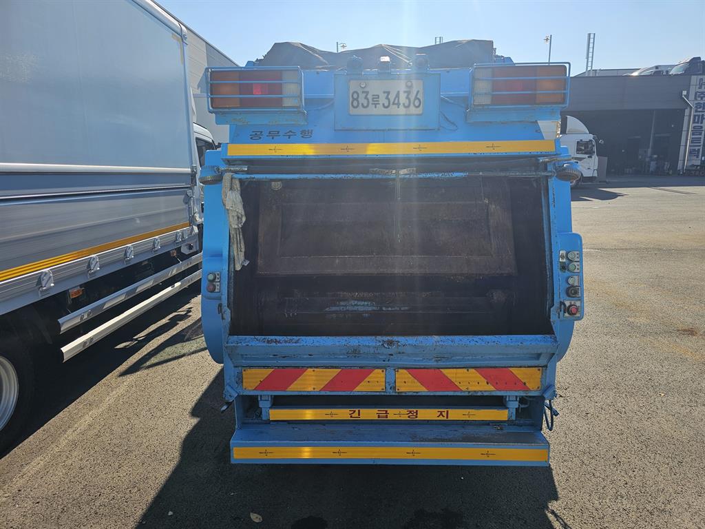 현대 압축진개 올뉴마이티 3.5톤 7