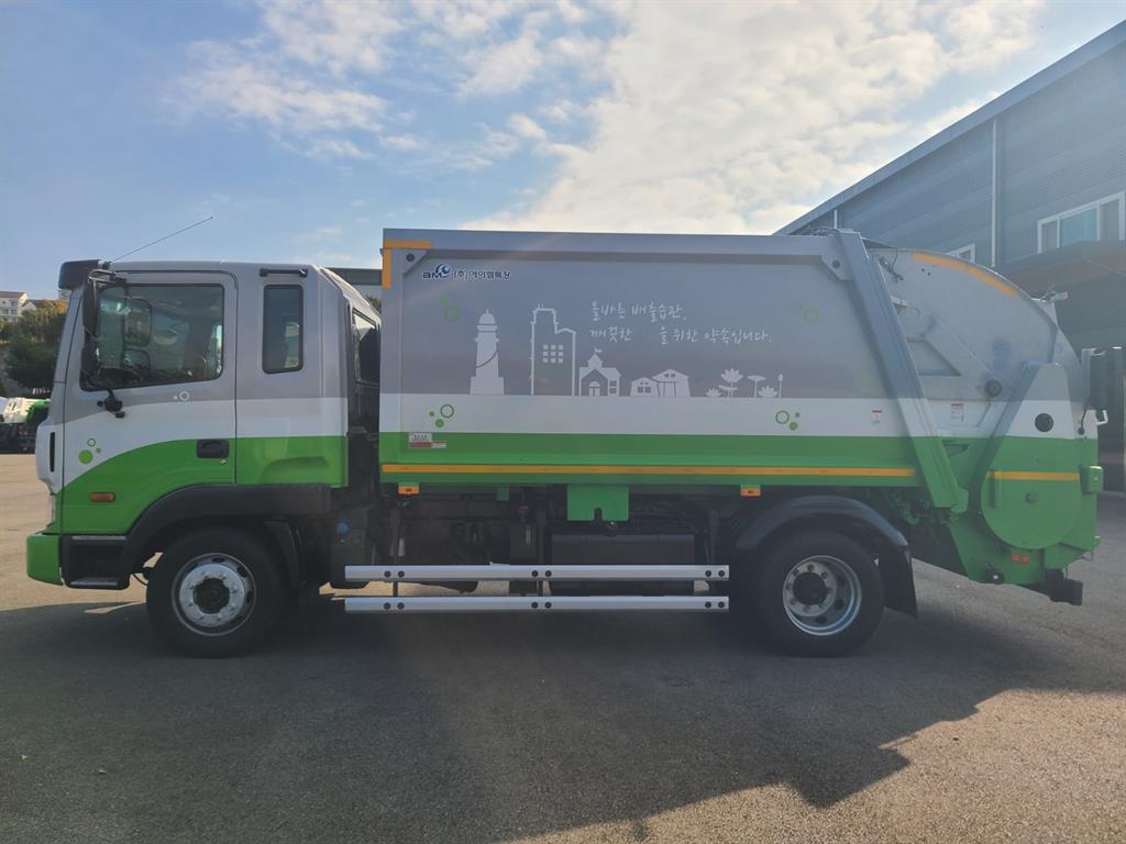 현대 압착진개 메가트럭 5톤 7