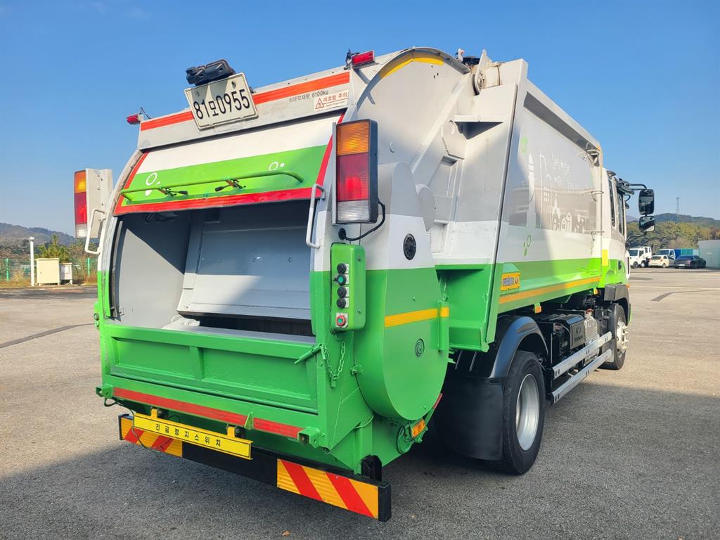 현대 압착진개 메가트럭 5톤 4