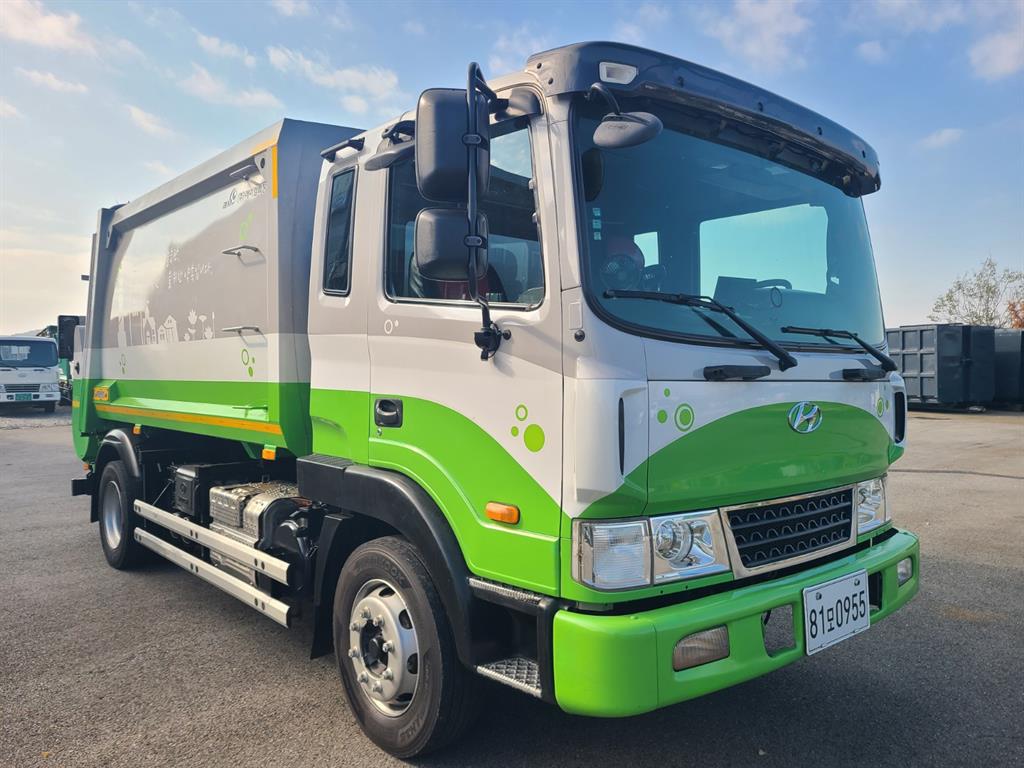 현대 압착진개 메가트럭 5톤 2