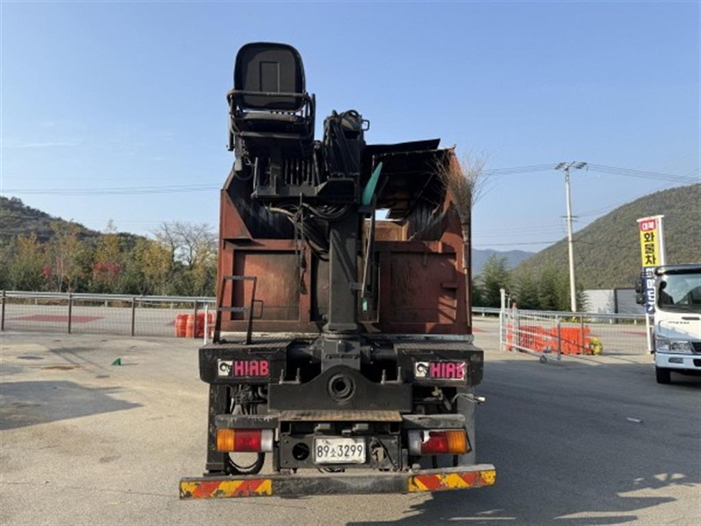 현대 메가트럭 집게차 5톤 수동 한성특장 7