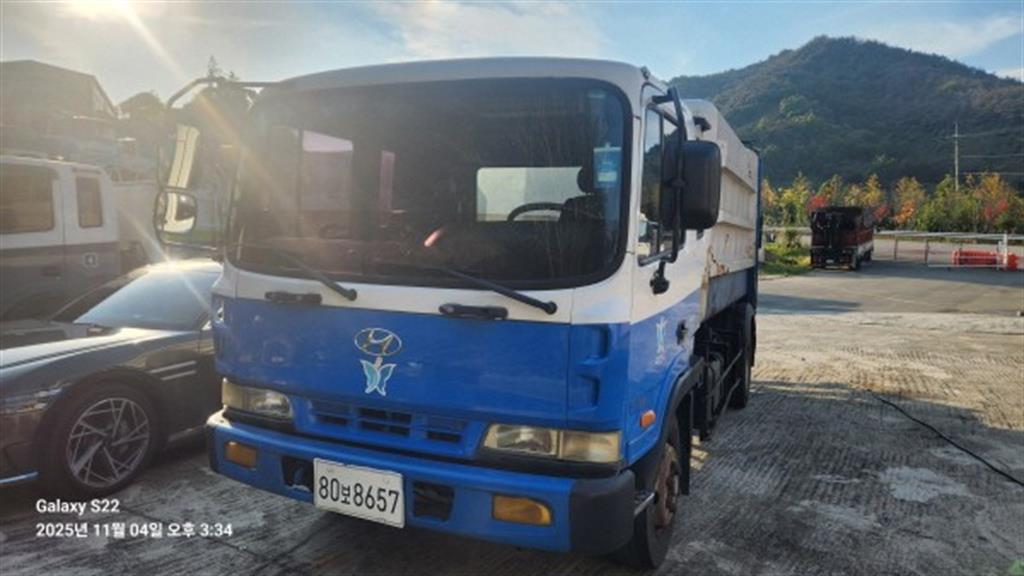 현대 압착진개 슈퍼트럭 5톤 1