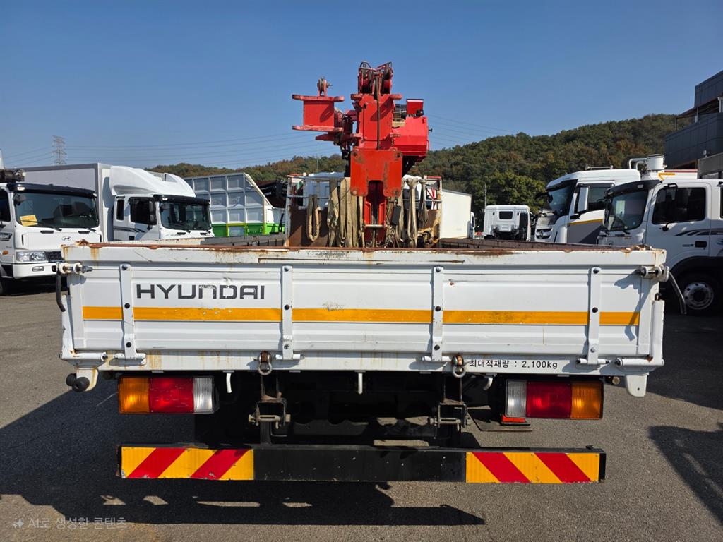 현대 카고크레인 광림 메가트럭 5톤 4