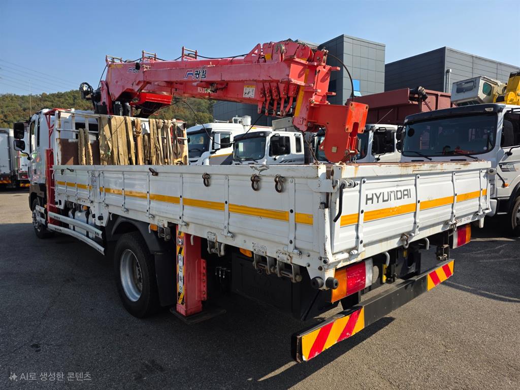 현대 카고크레인 광림 메가트럭 5톤 5