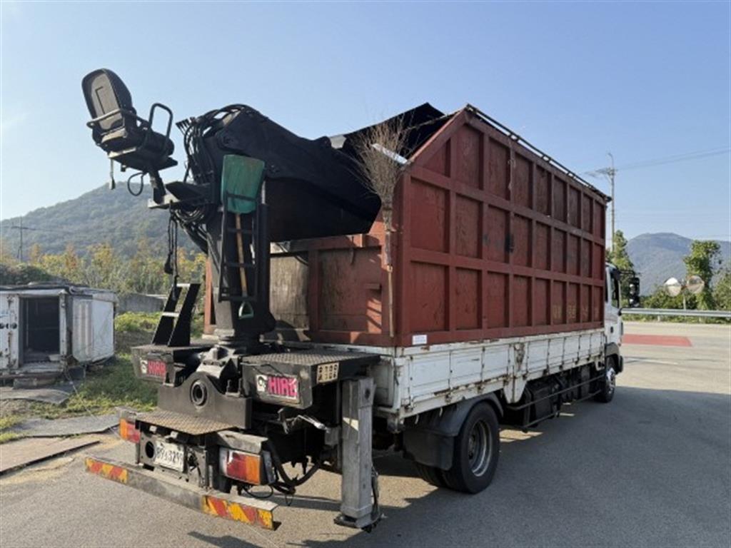 현대 메가트럭 집게차 5톤 수동 한성특장 6