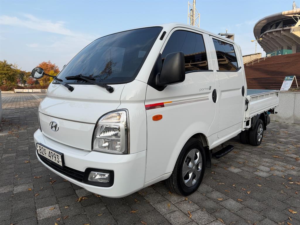 현대 포터2 1톤 카고 더블캡