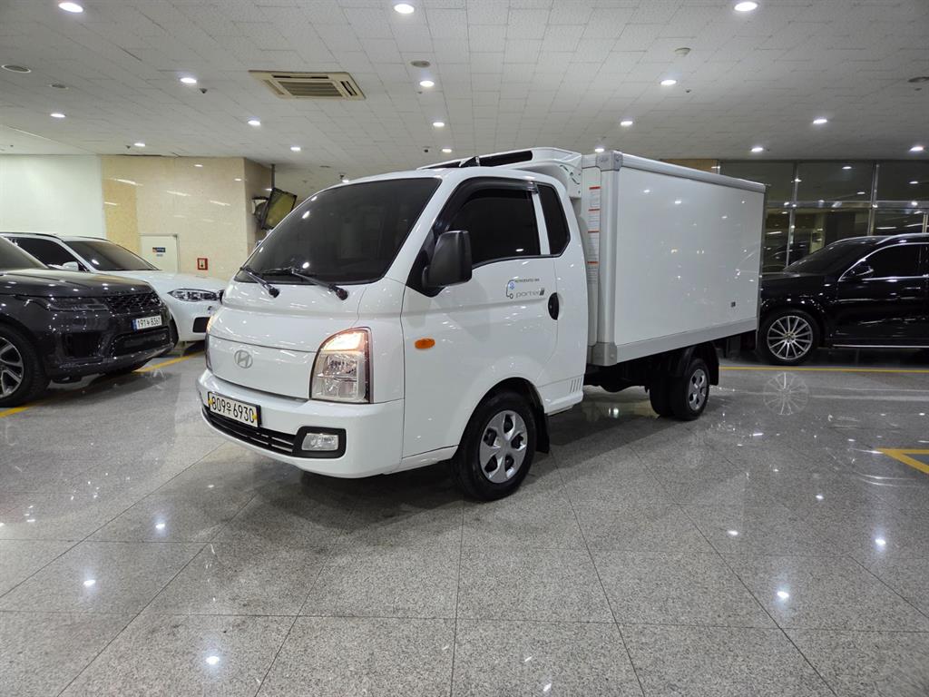 현대 포터2 1톤 냉동탑 LPG 0