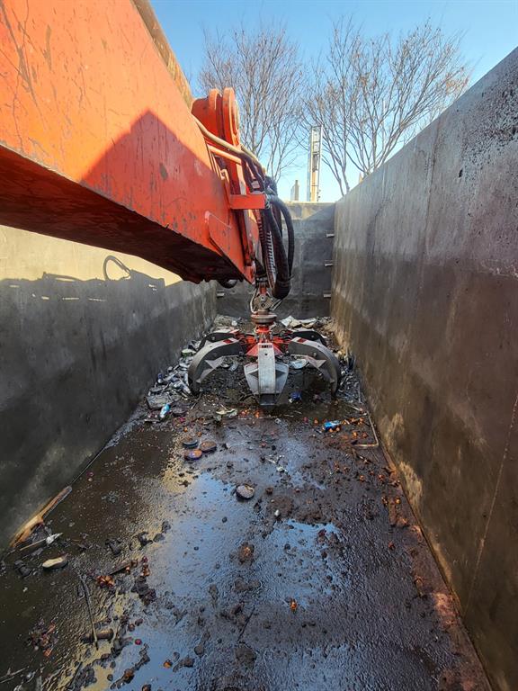 현대 트라고 집게차 18톤 수동 없음(순정) 6