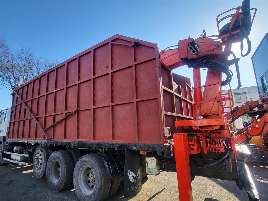 현대 트라고 집게차 18톤 수동 없음(순정) 4