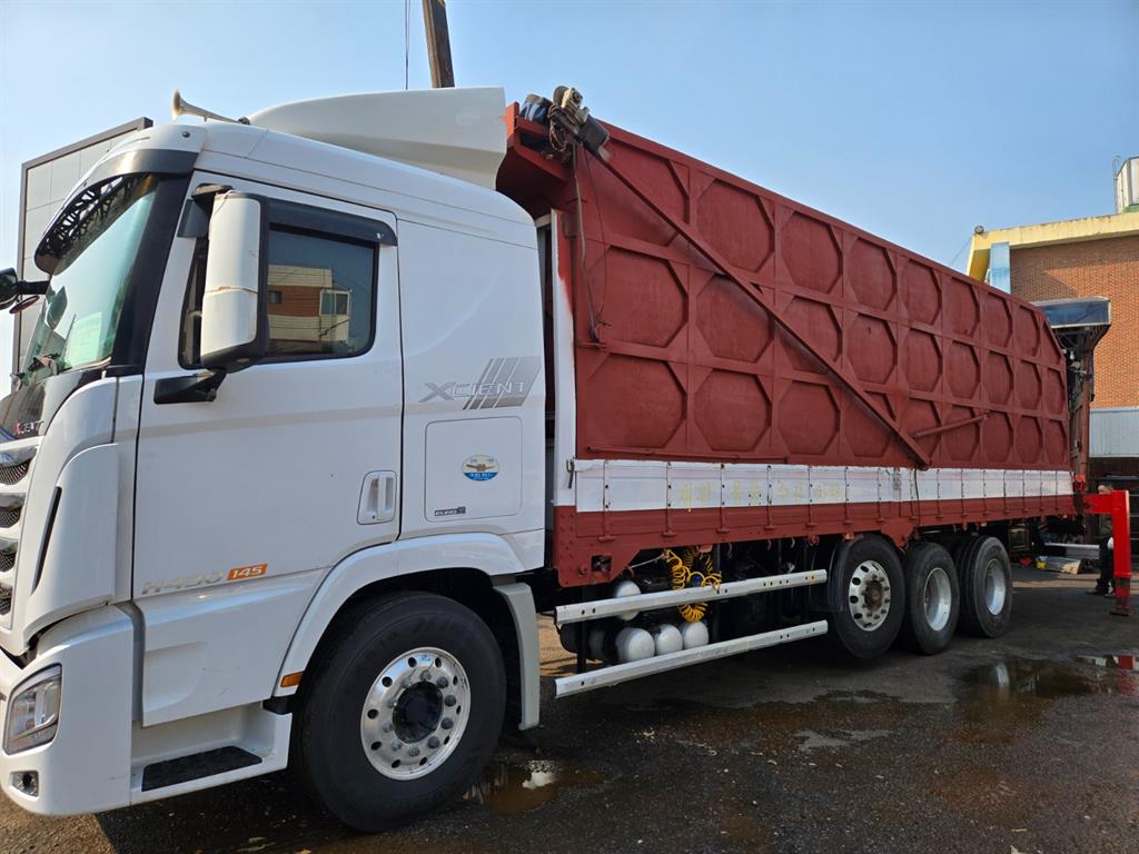 현대 엑시언트 집게차 22톤 수동 함코 3