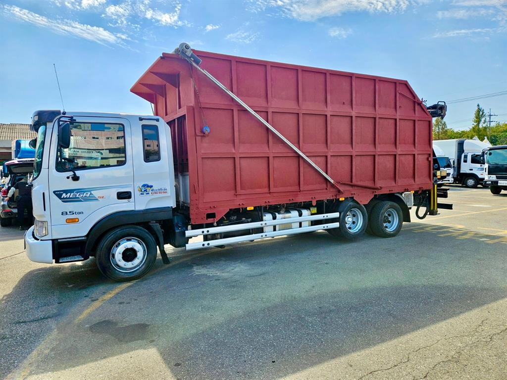 현대 메가트럭 집게차 8.5톤 수동 한국쓰리축 2