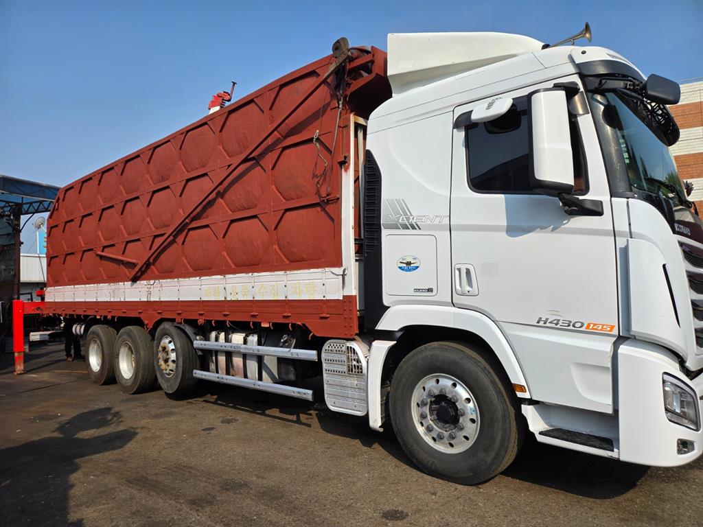 현대 엑시언트 집게차 22톤 수동 함코 2