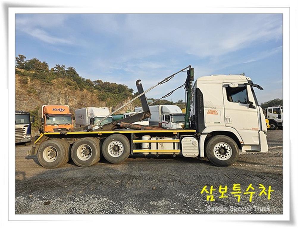 현대 엑시언트 암롤 24톤 수동 4