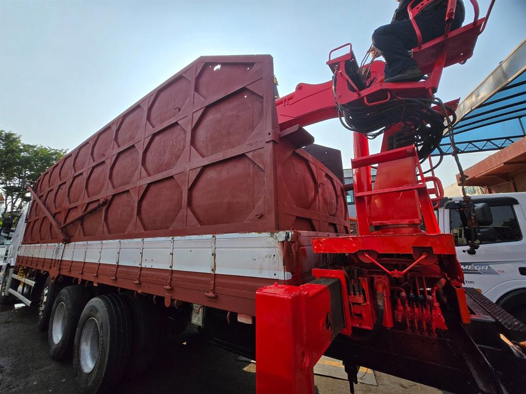 현대 엑시언트 집게차 22톤 수동 함코 4