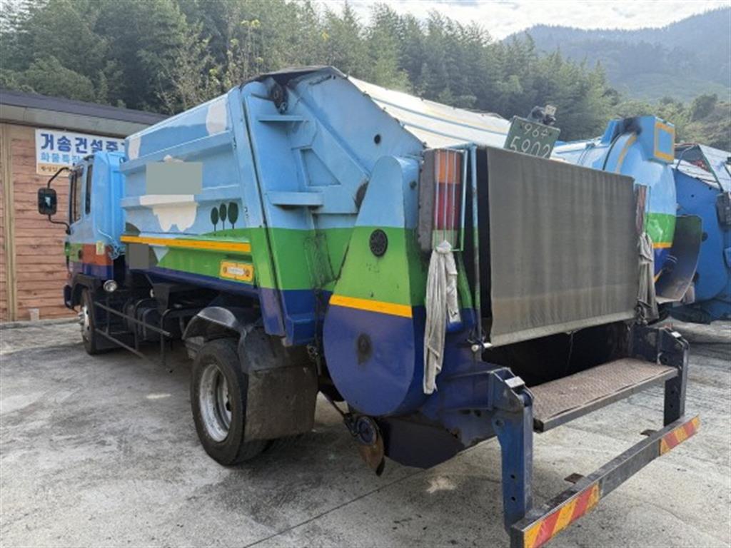 현대 압축진개 슈퍼트럭 5톤 3