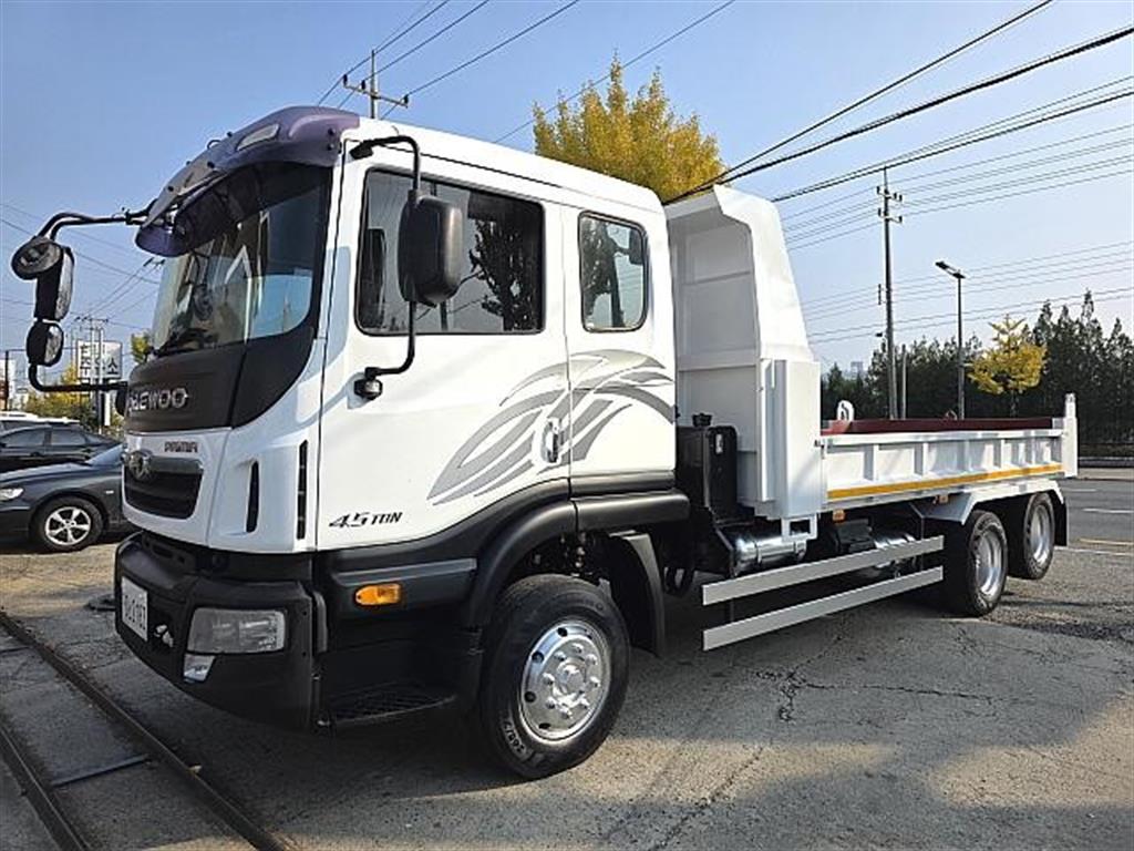 타타대우 프리마 화물덤프 4.5톤 2