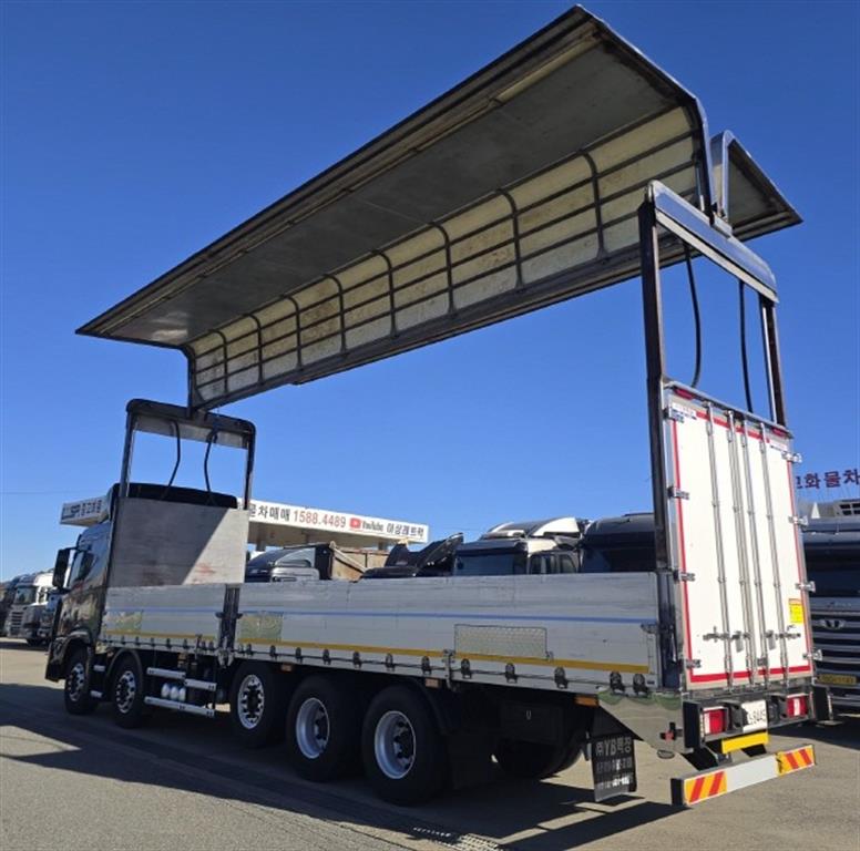 현대 엑시언트 540 상승윙바디 25톤 오토 9