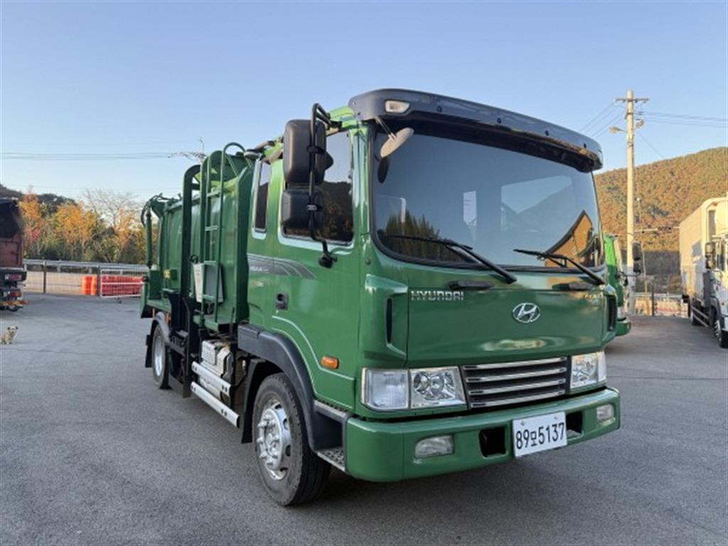 현대 음식물차 메가트럭 5톤 1