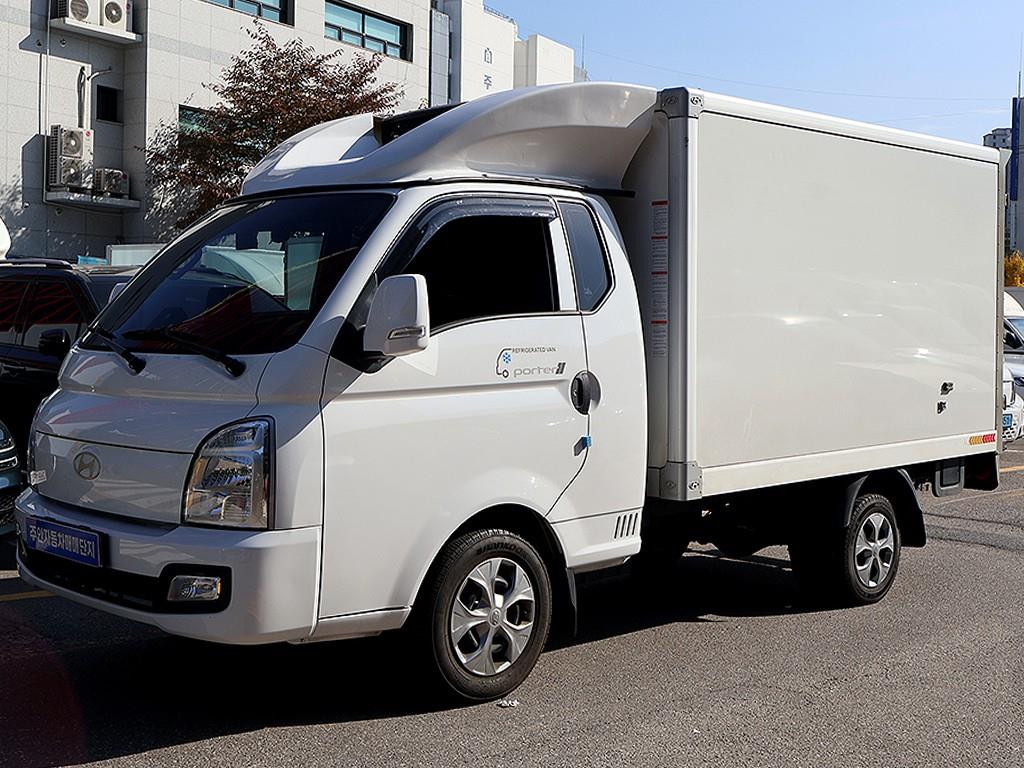 현대 포터2 1톤 냉동탑 LPG 1