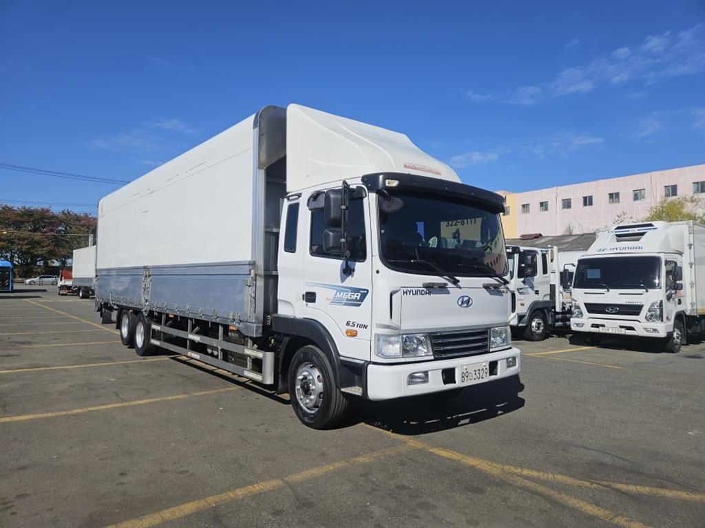 현대 메가트럭 윙바디 6.5톤 수동 1