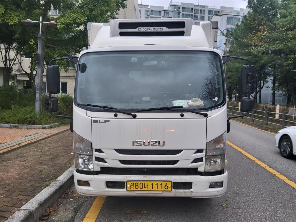 이스즈 엘프 3.5톤 냉동탑 0