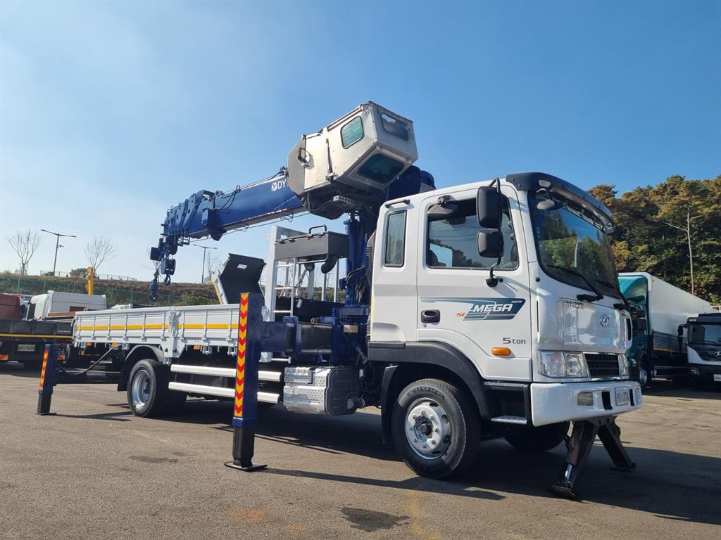 현대 카고크레인 없음(순정) 메가트럭 5톤 1