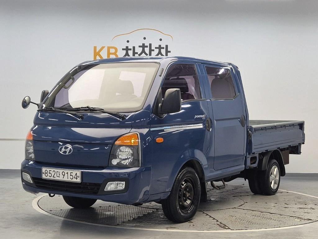 현대 포터2 1톤 카고 더블캡 장축