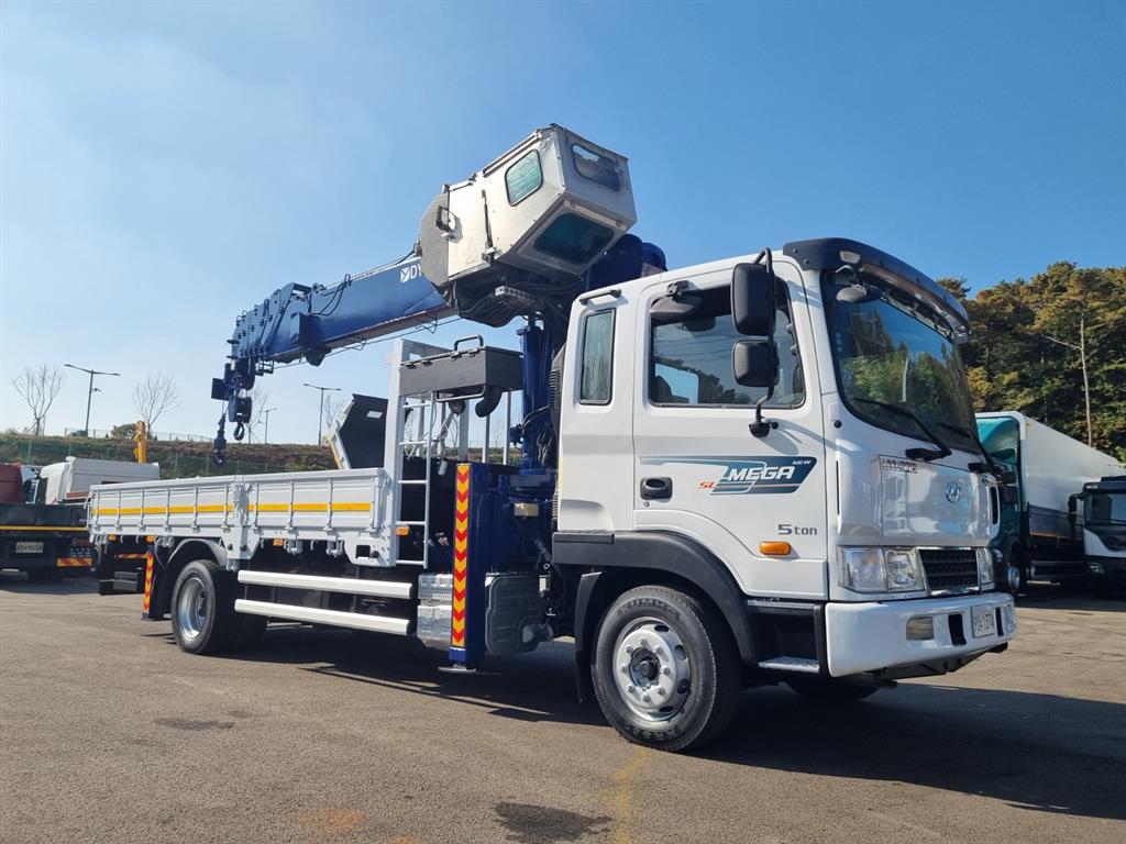현대 카고크레인 없음(순정) 메가트럭 5톤 5