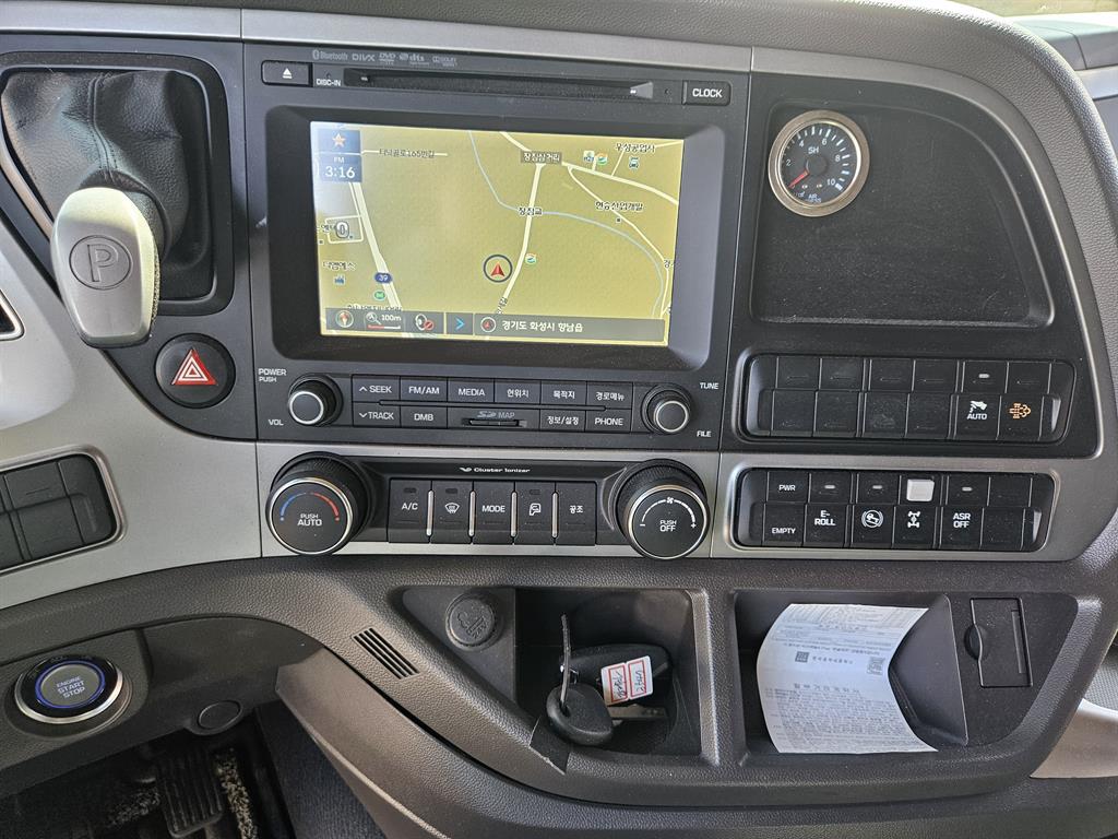 현대 엑시언트 집게차 9.5톤 수동 한국쓰리축 14