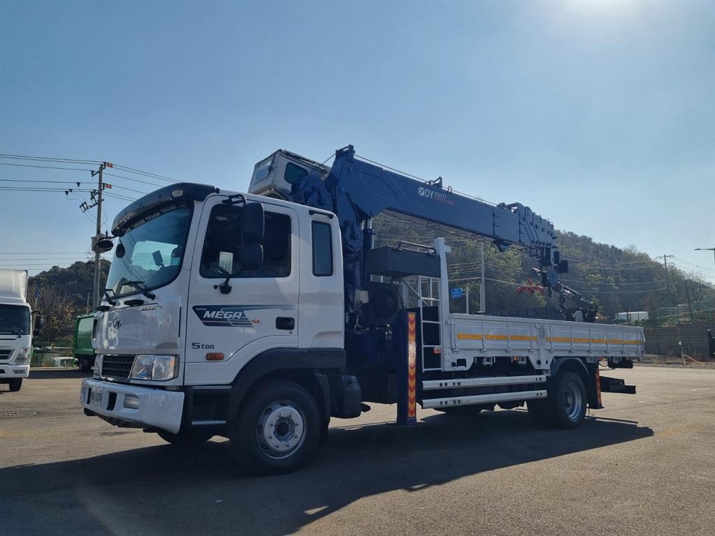 현대 카고크레인 없음(순정) 메가트럭 5톤 6
