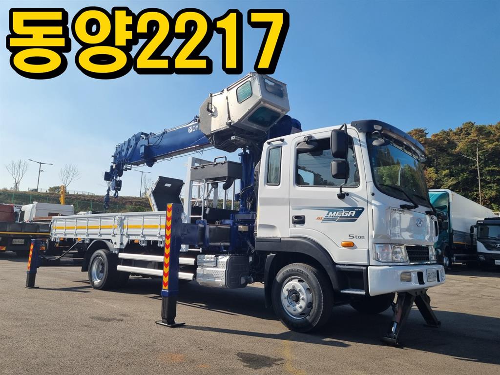 현대 카고크레인 없음(순정) 메가트럭 5톤 0