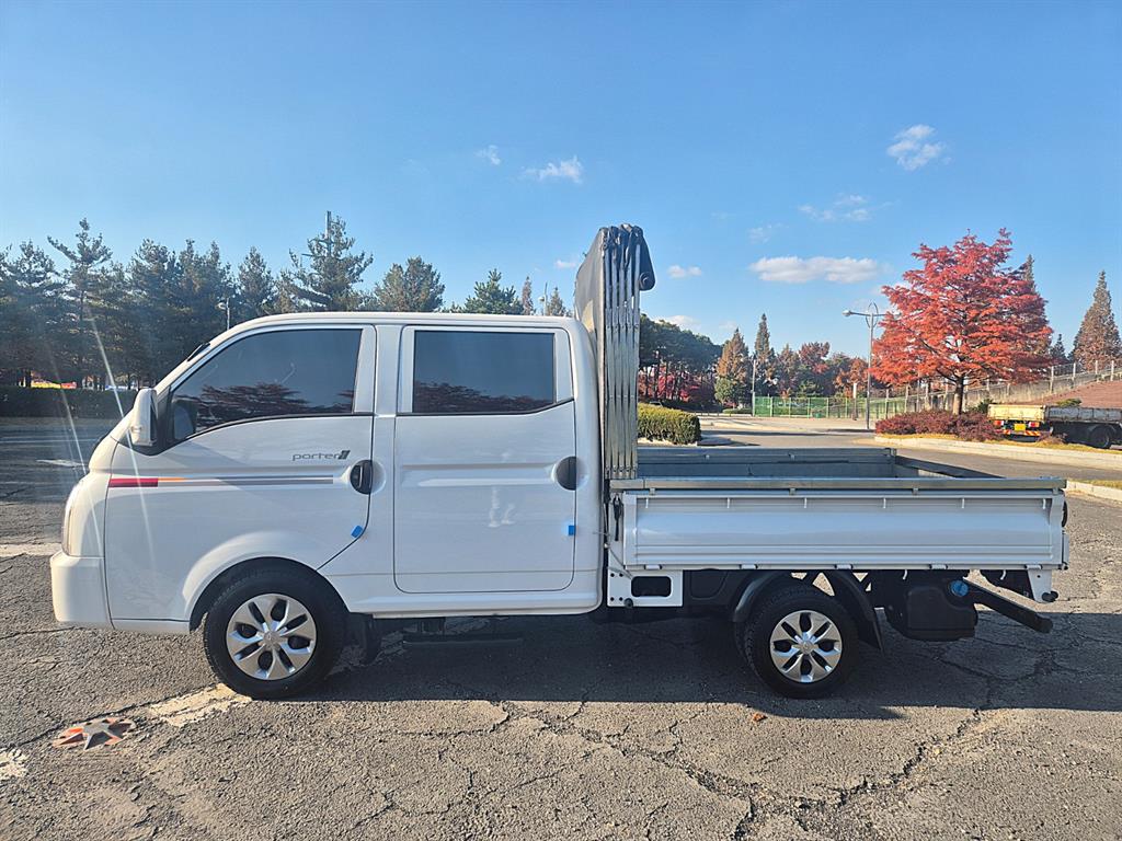 현대 포터2 1톤 카고 더블캡 장축 4