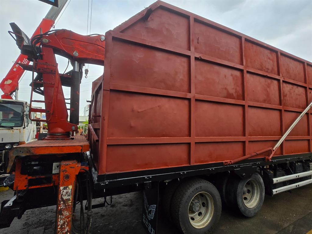 현대 메가트럭 집게차 5톤 수동 광림 4