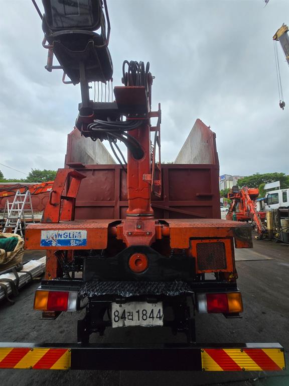 현대 메가트럭 집게차 5톤 수동 광림 5