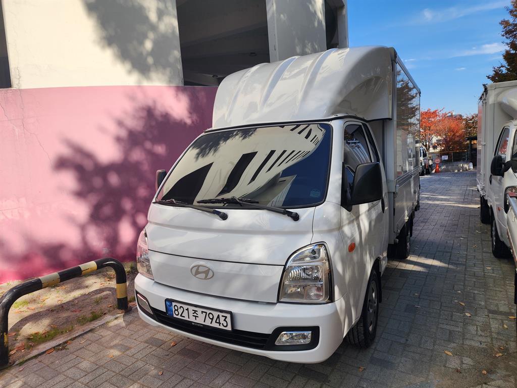 현대 포터2 1톤 윙바디 LPG